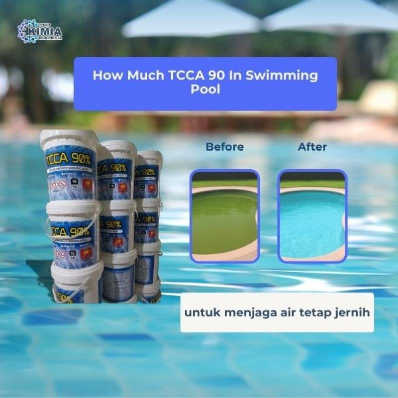 How Much TCCA 90 In Swimming Pool